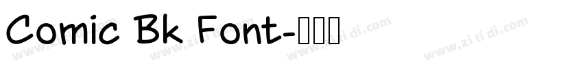 Comic Bk Font字体转换